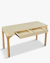 Bureau Teyho en bois - Beige