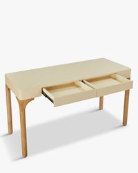 Bureau Teyho en bois - Beige