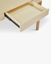 Bureau Teyho en bois - Beige