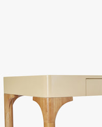Bureau Teyho en bois - Beige