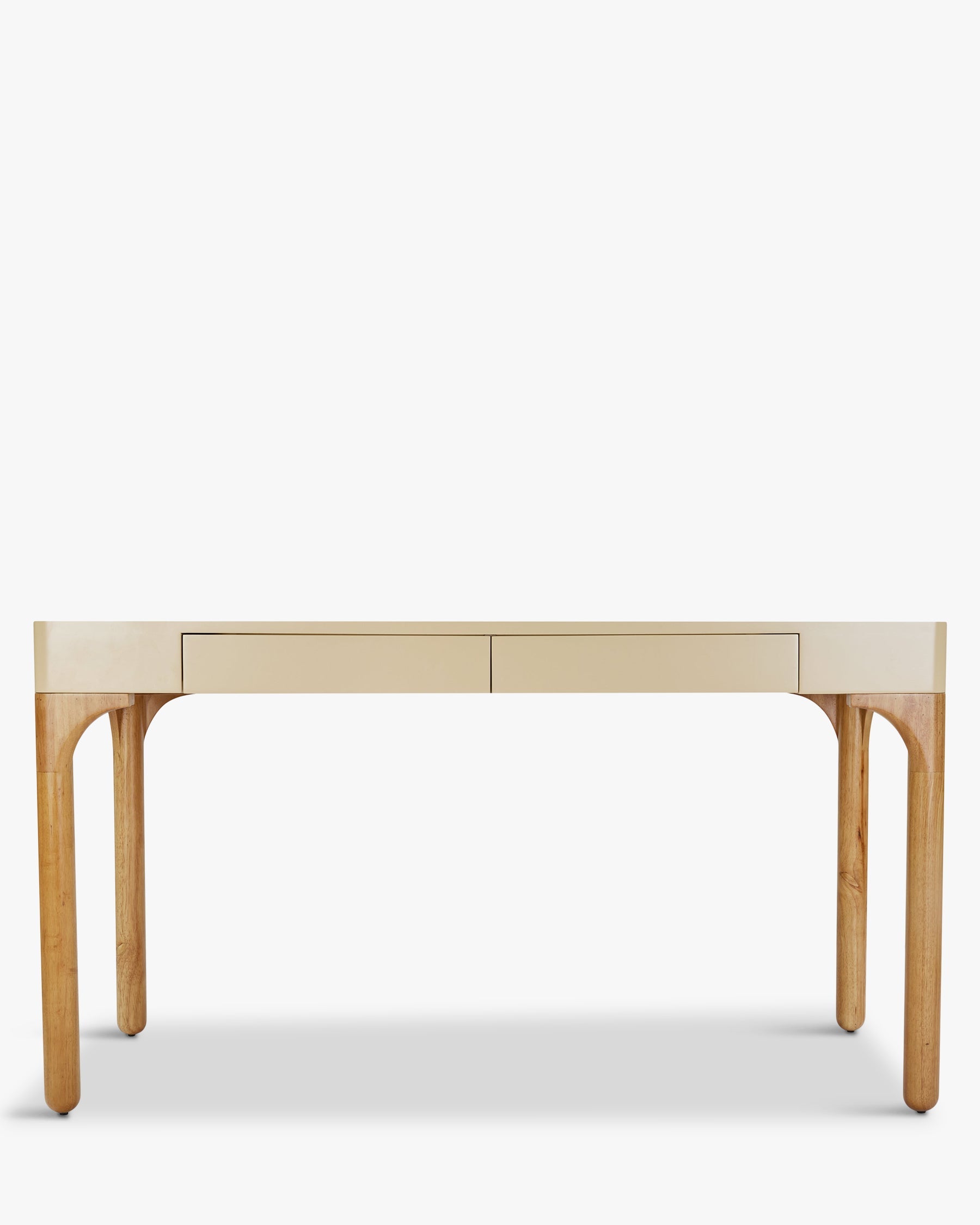 Bureau Teyho en bois - Beige
