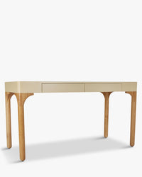 Bureau Teyho en bois - Beige