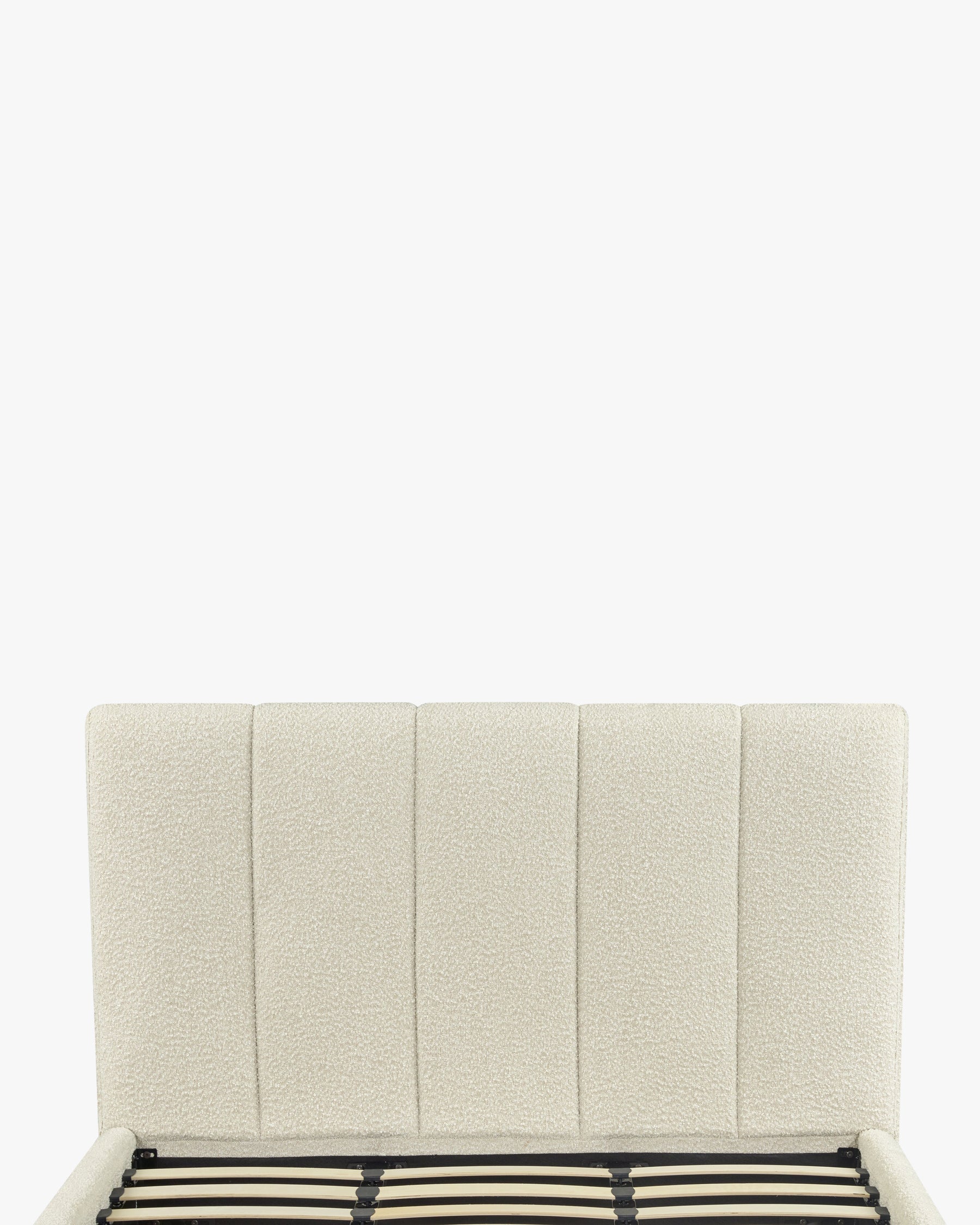 Lit Bolton 160x200 - Blanc avoine