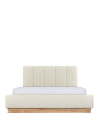 Lit Bolton 160x200 - Blanc avoine