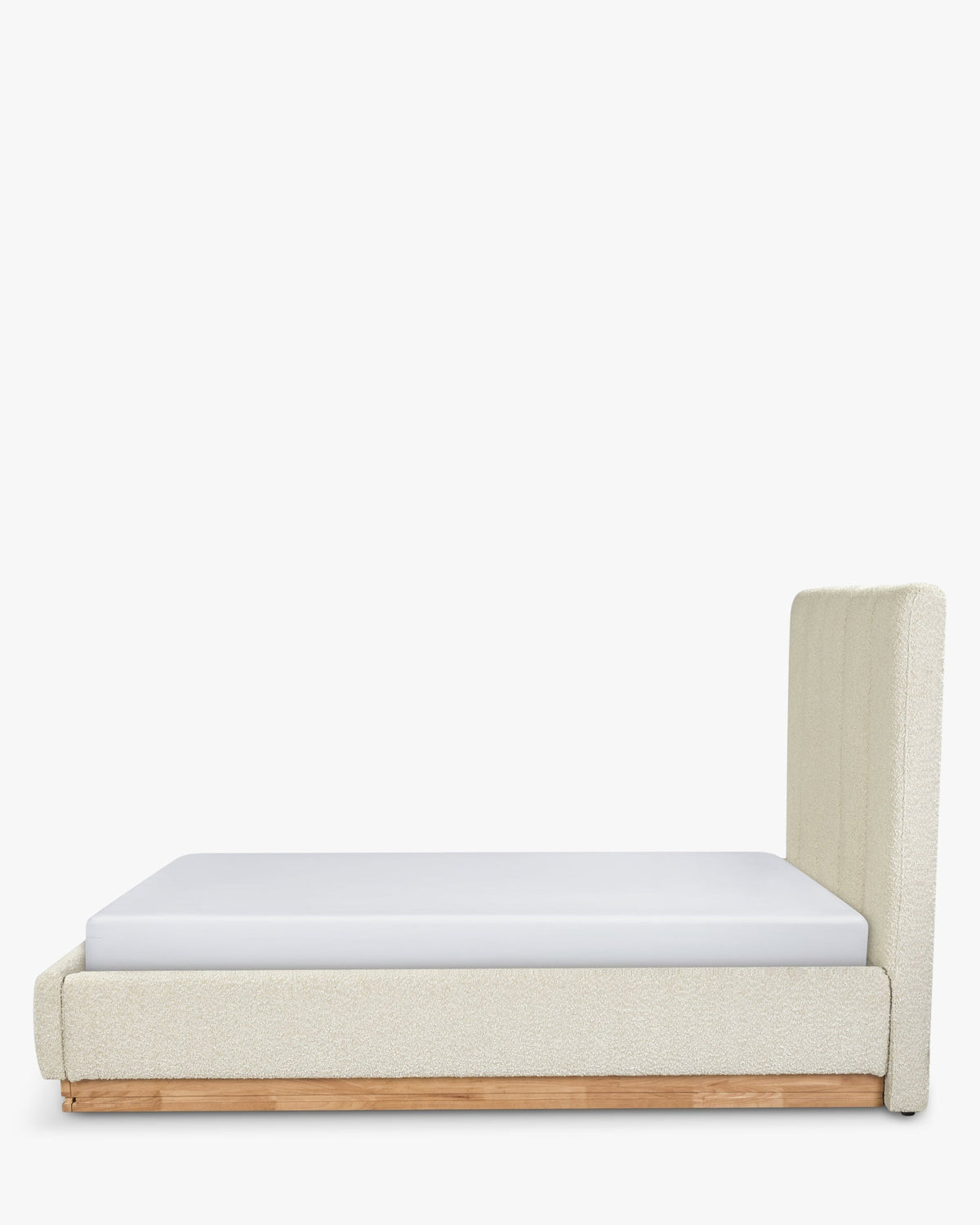 Lit Bolton 160x200 - Blanc avoine