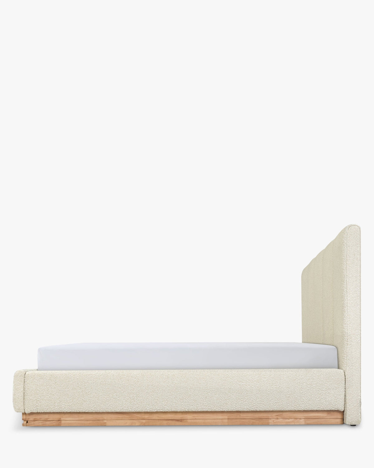 Lit Bolton 160x200 - Blanc avoine