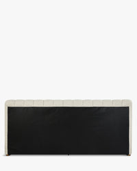 Lit Snow 160x200 - Blanc avoine
