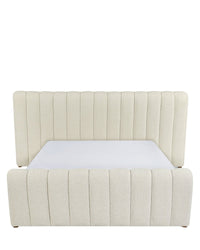 Lit Snow 160x200 - Blanc avoine