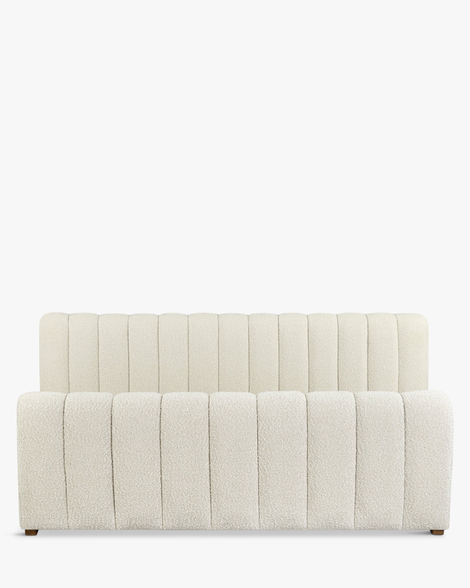 Lit Snow 160x200 - Blanc avoine