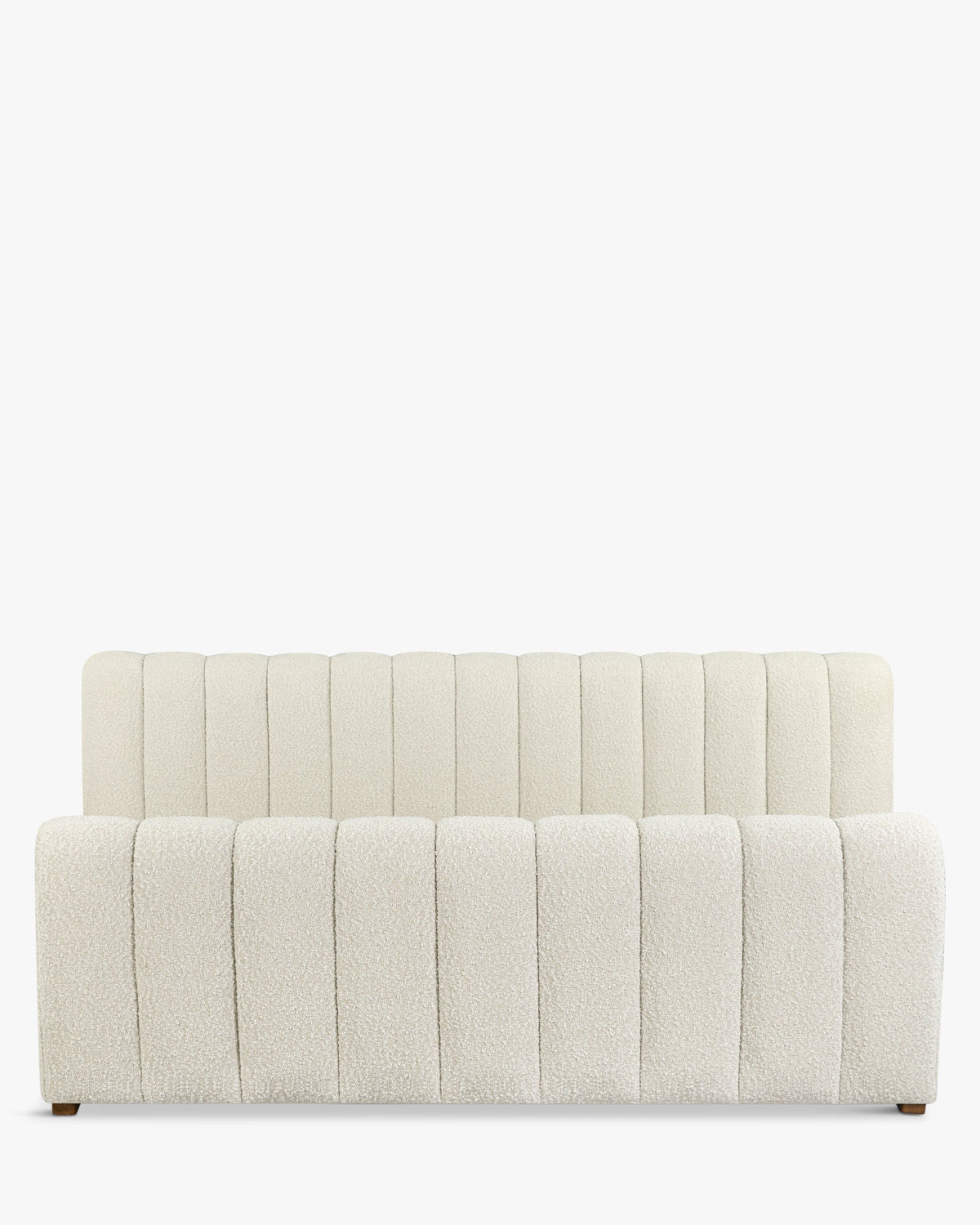 Lit Snow 160x200 - Blanc avoine