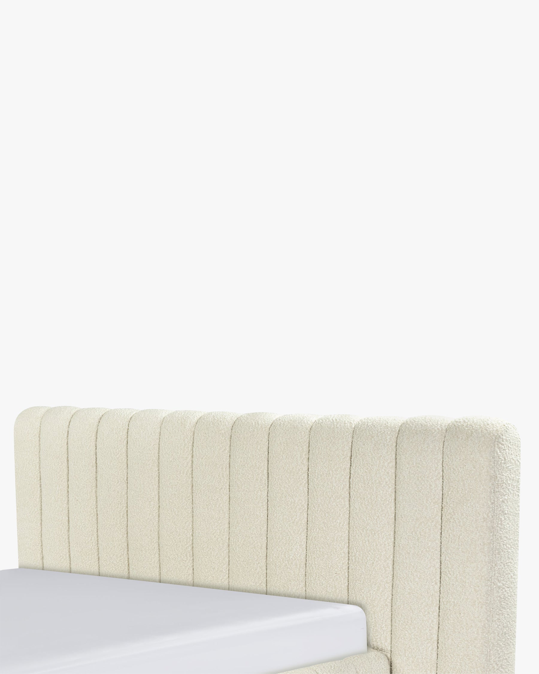 Snowy Bed 160x200 - Oatmeal White