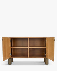 Buffet Ottawa en bois - Bois blond