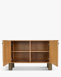 Buffet Ottawa en bois - Bois blond