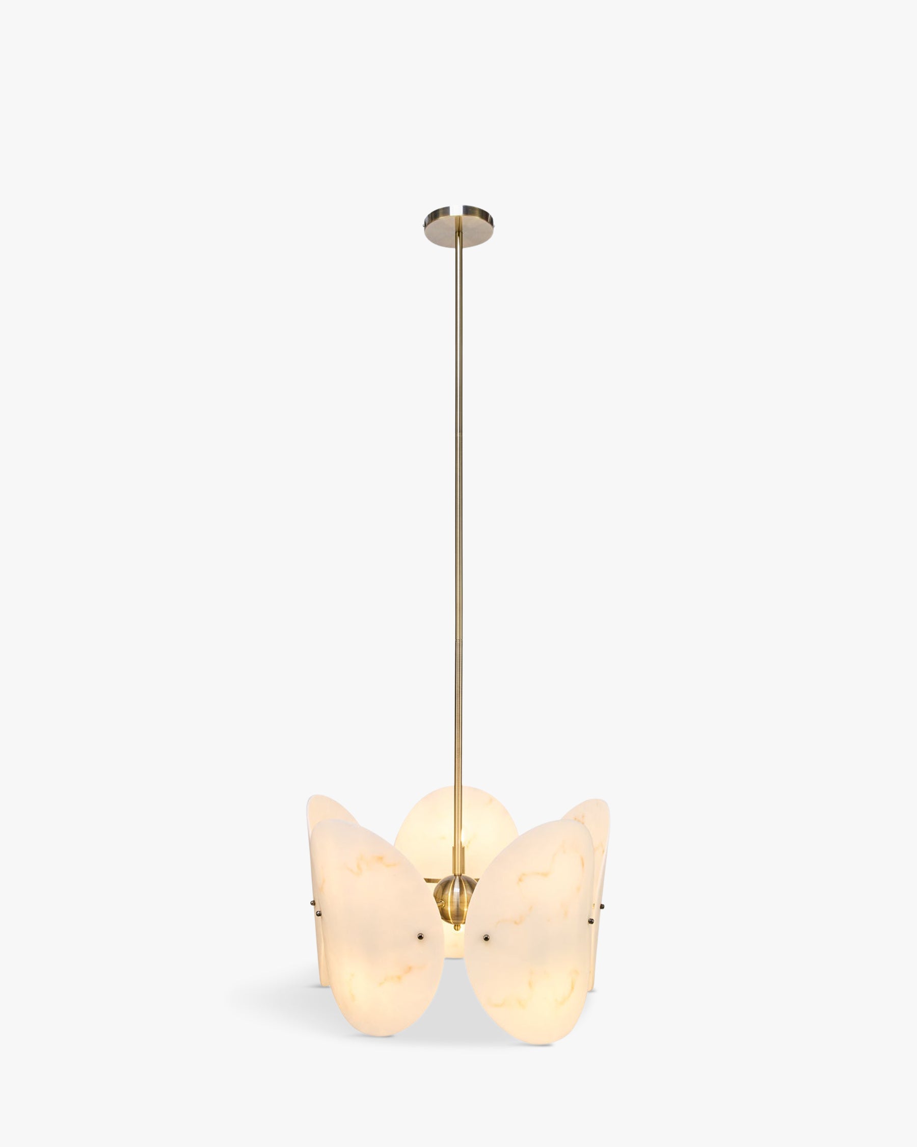 Carioca metal suspension lamp - White