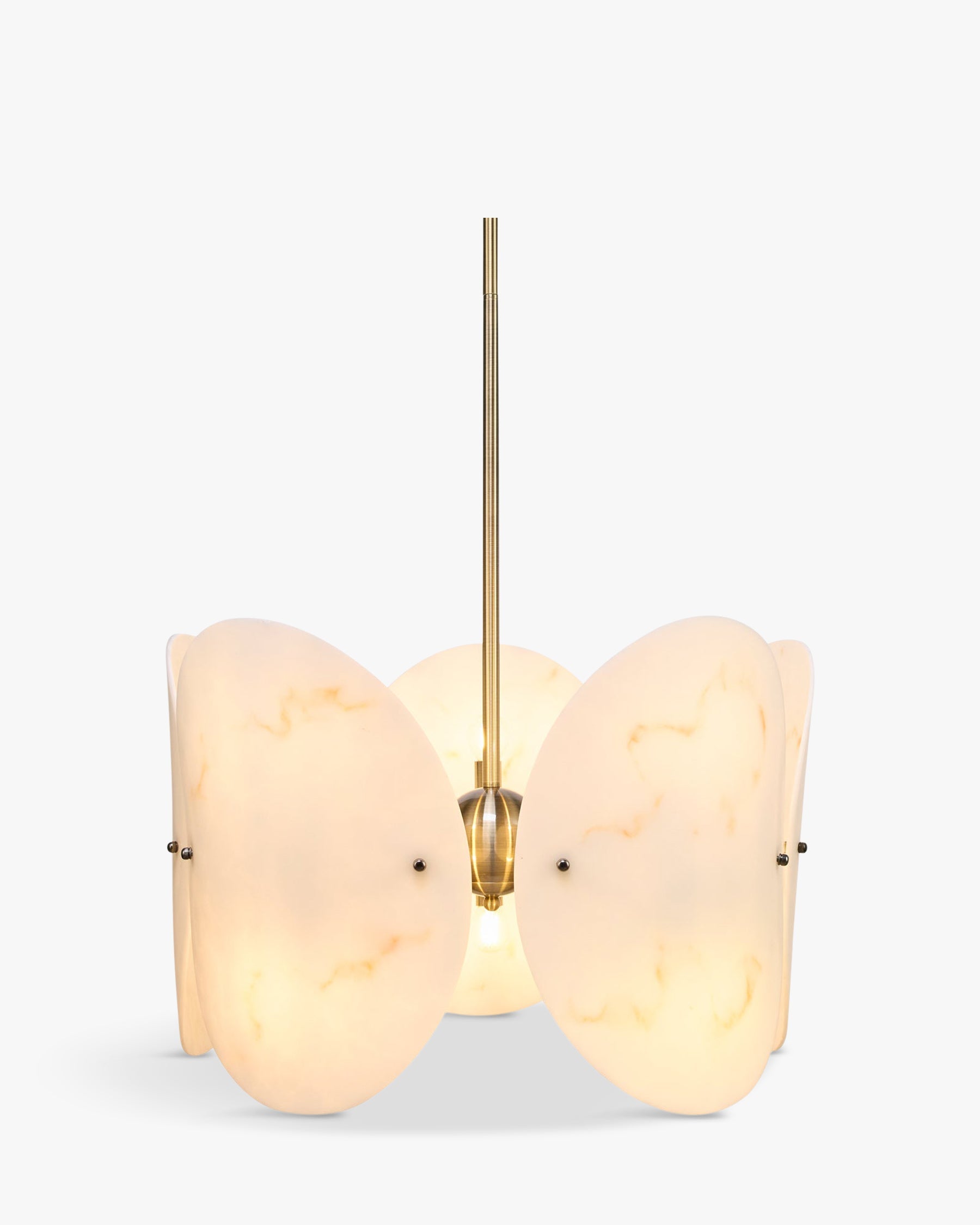 Carioca metal suspension lamp - White