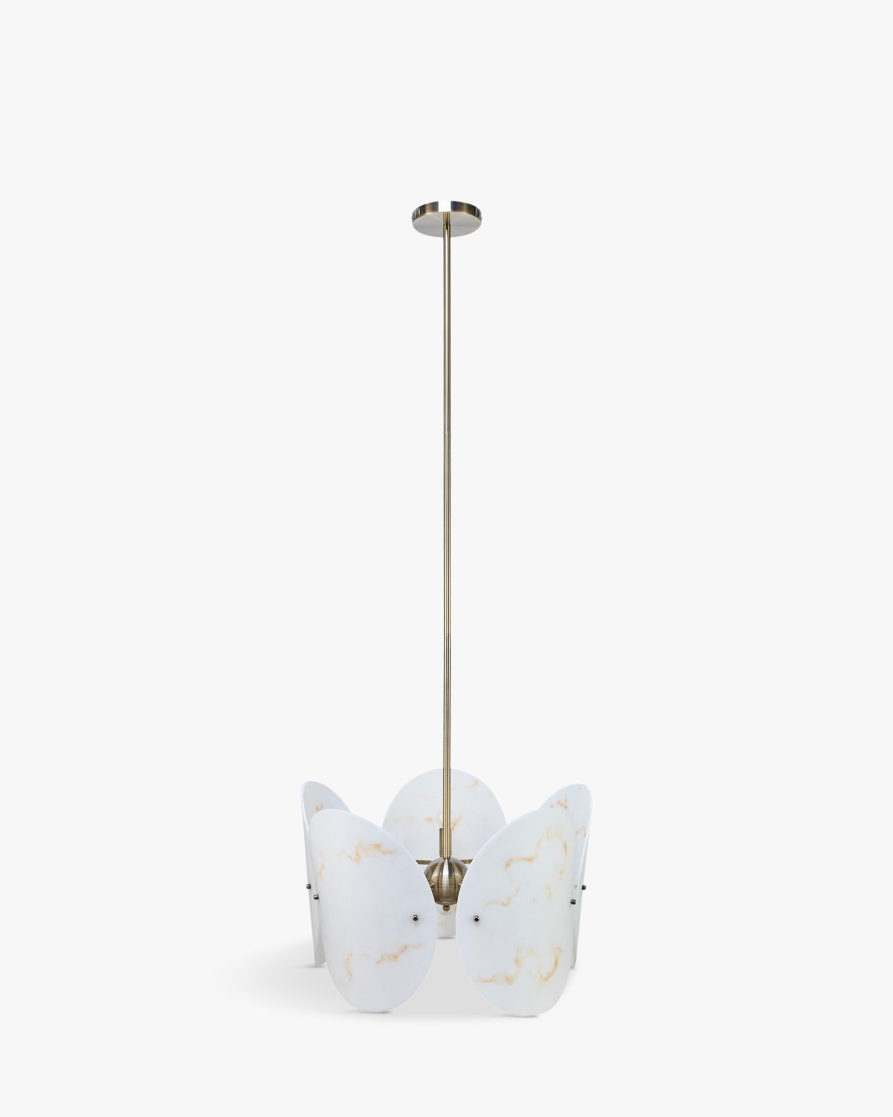 Carioca metal suspension lamp - White