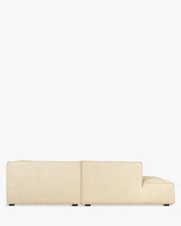 Canapé d'angle droit Auster - Tweed sable