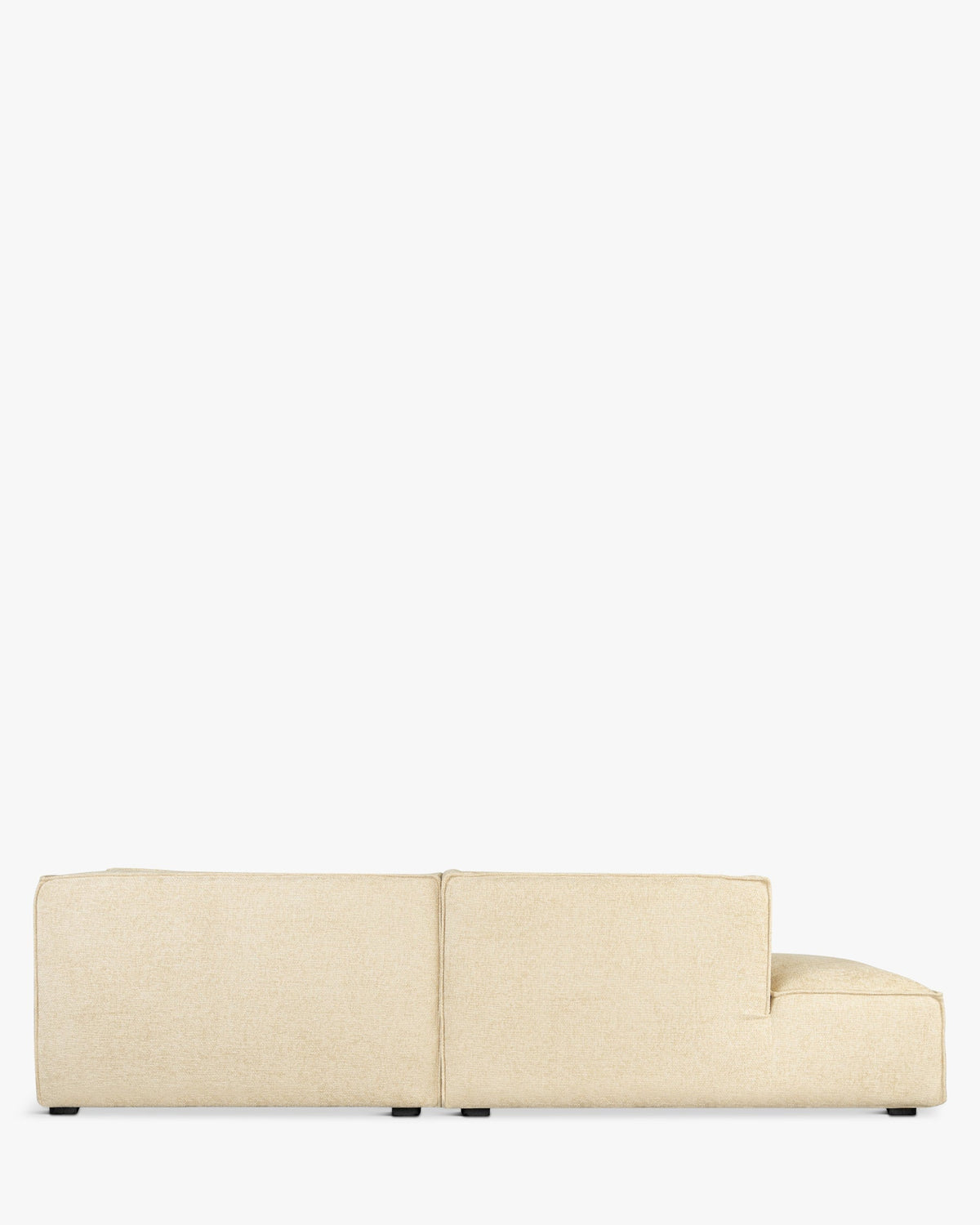 Canapé d'angle droit Auster - Tweed sable