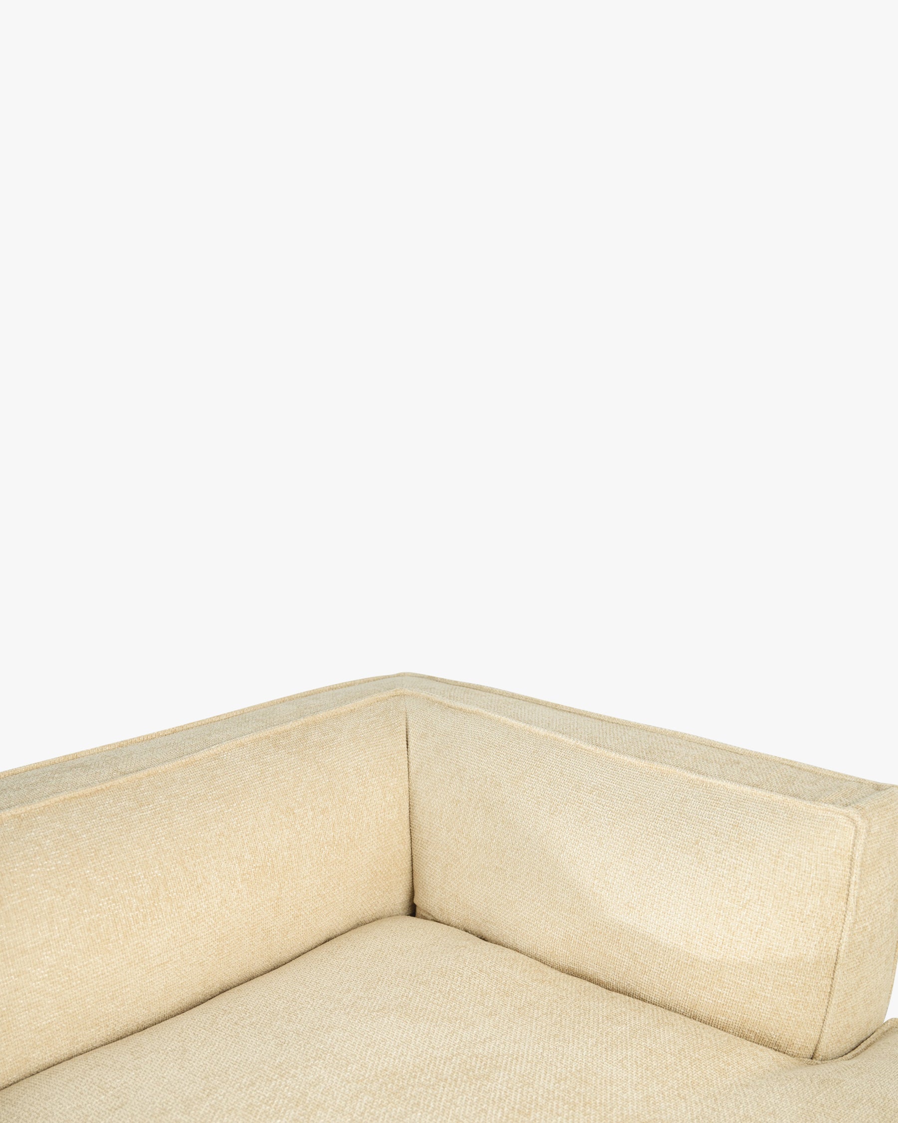 Canapé d'angle droit Auster - Tweed sable