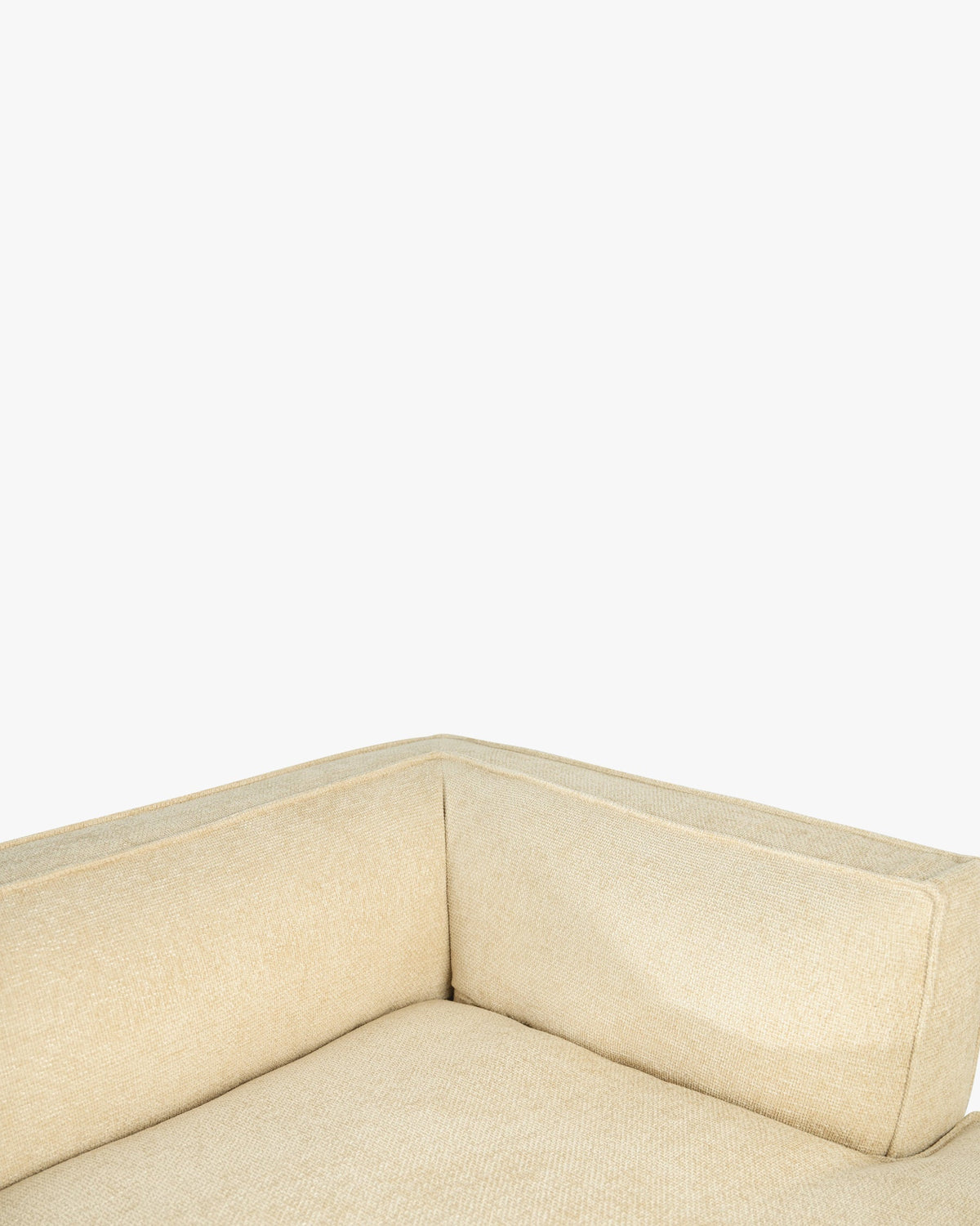 Canapé d'angle droit Auster - Tweed sable