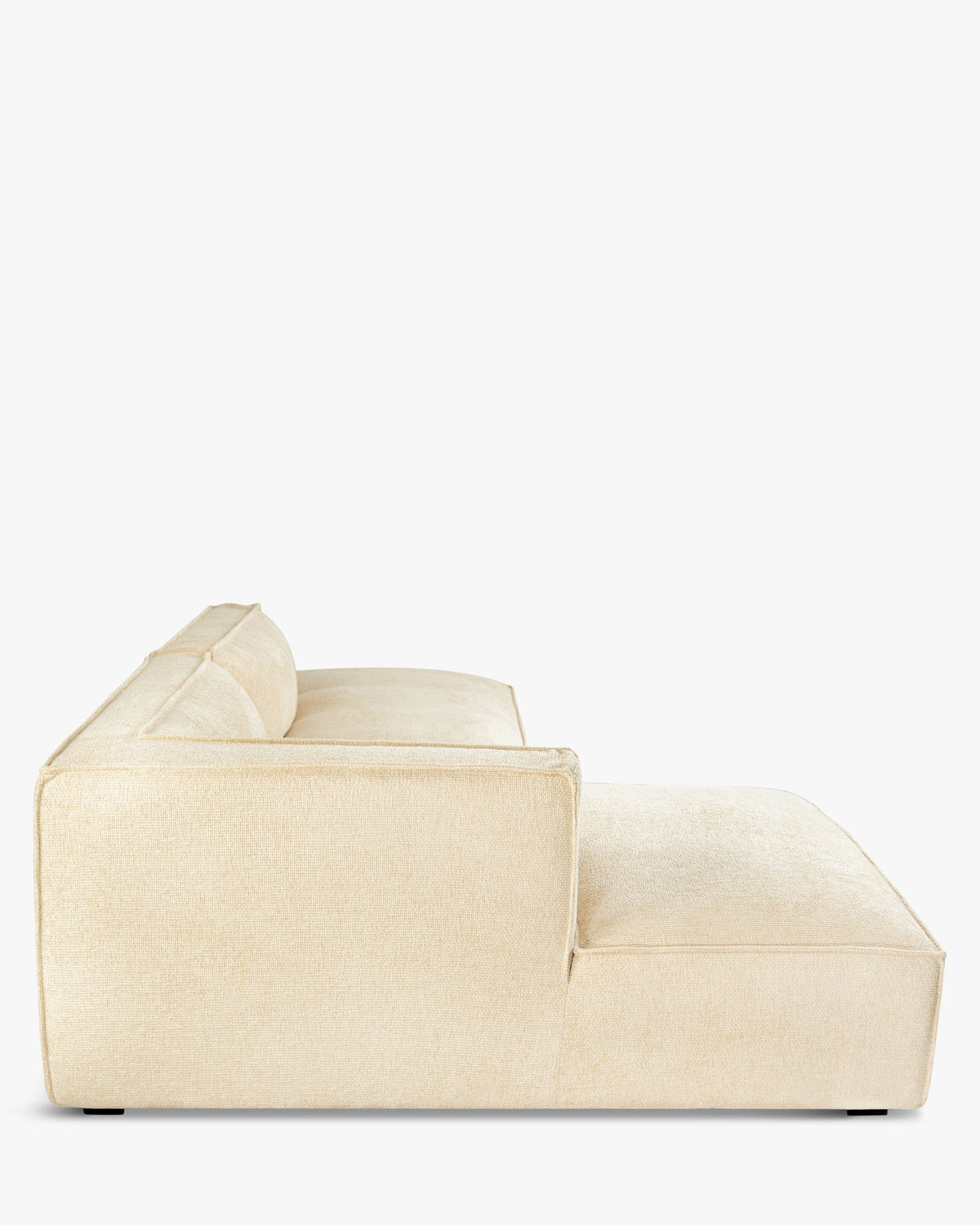 Canapé d'angle gauche Auster - Tweed Sable