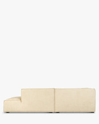 Canapé d'angle gauche Auster - Tweed Sable