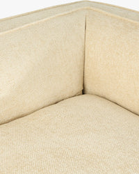 Canapé d'angle gauche Auster - Tweed Sable
