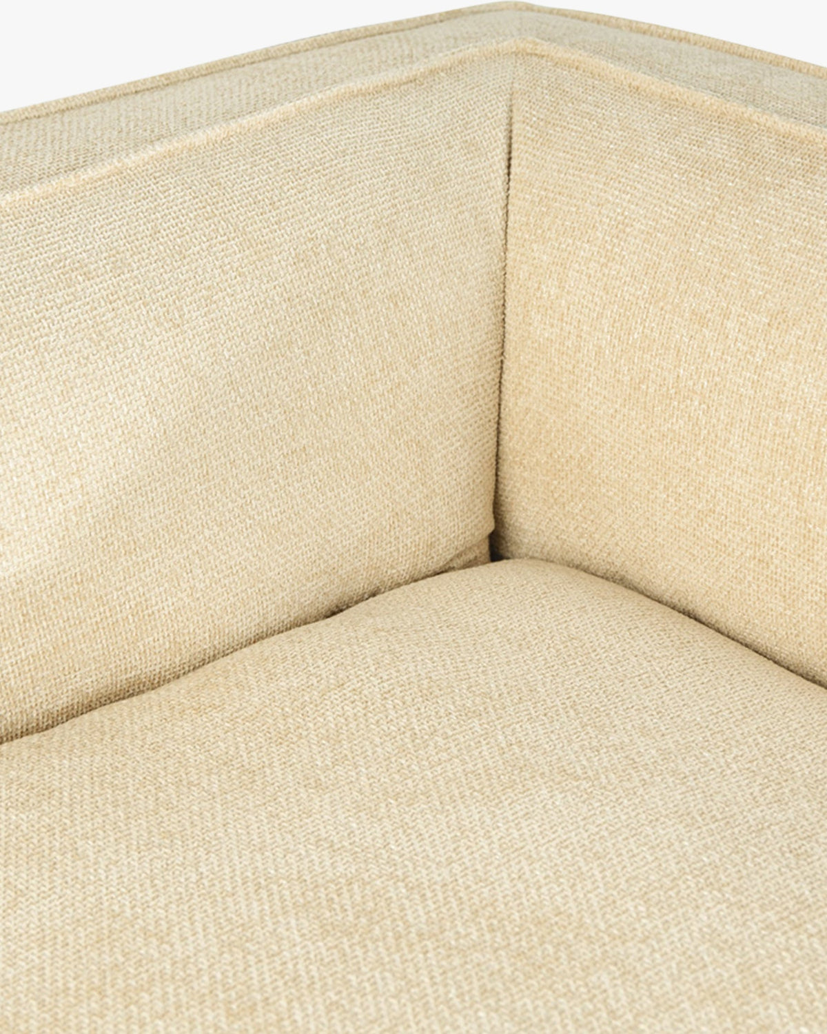 Canapé d'angle gauche Auster - Tweed Sable