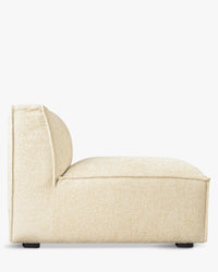Fauteuil modulable Auster - Tweed sable