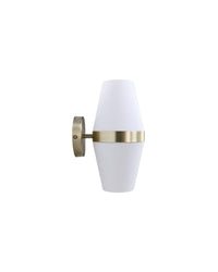 Applique murale Broadway en verrre soufflé - Verre blanc