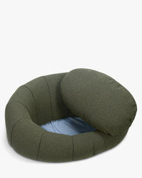 Panier pour animaux Mosco - Vert Kaki Bouclé