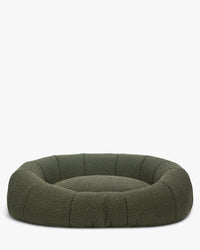 Panier pour animaux Mosco - Vert Kaki Bouclé