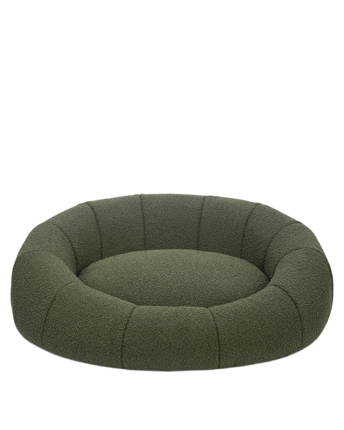 Panier pour animaux Mosco - Vert Kaki Bouclé