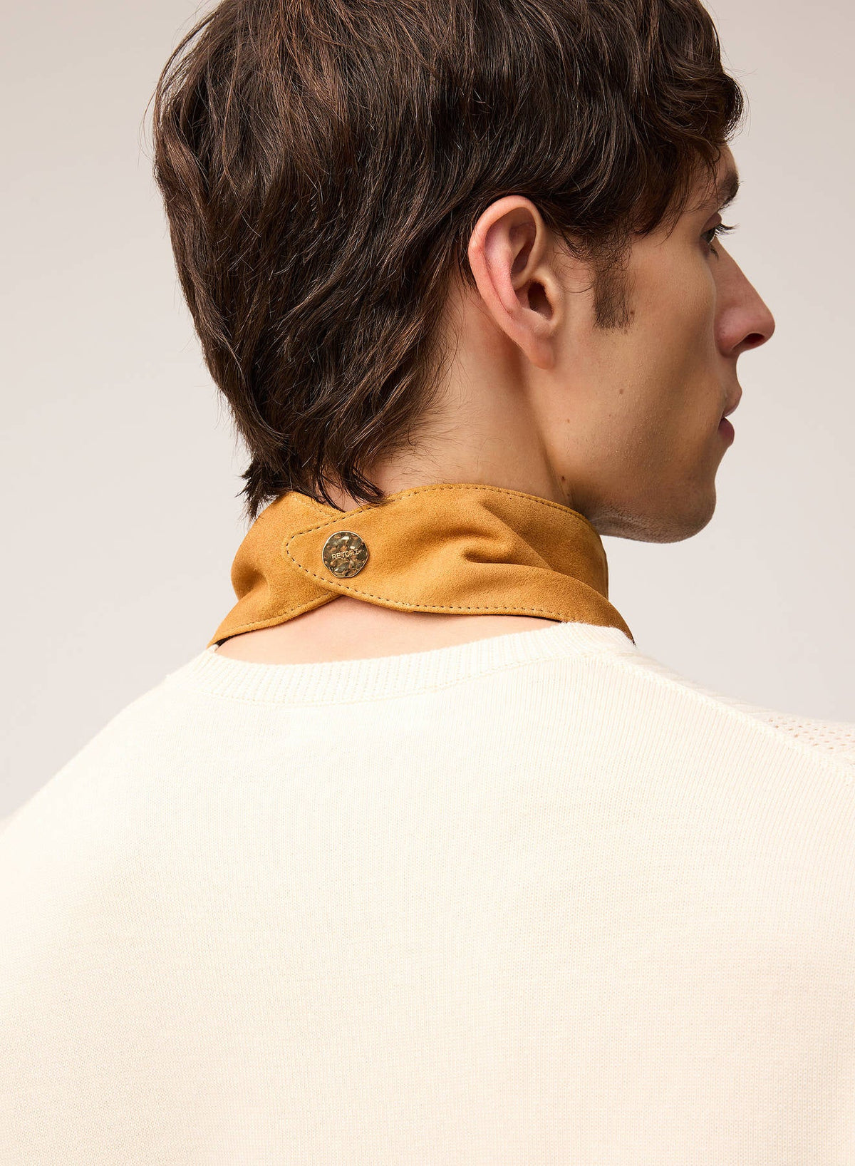 CORN SUEDE BANDANA