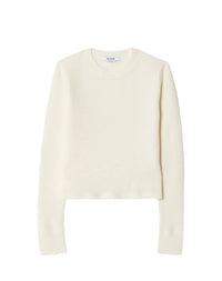 Wool Waffle jumper - Ecru