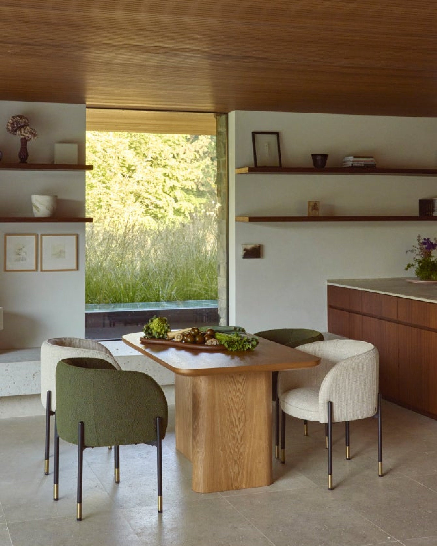 Table à manger extensible Columbia en bois - Bois blond