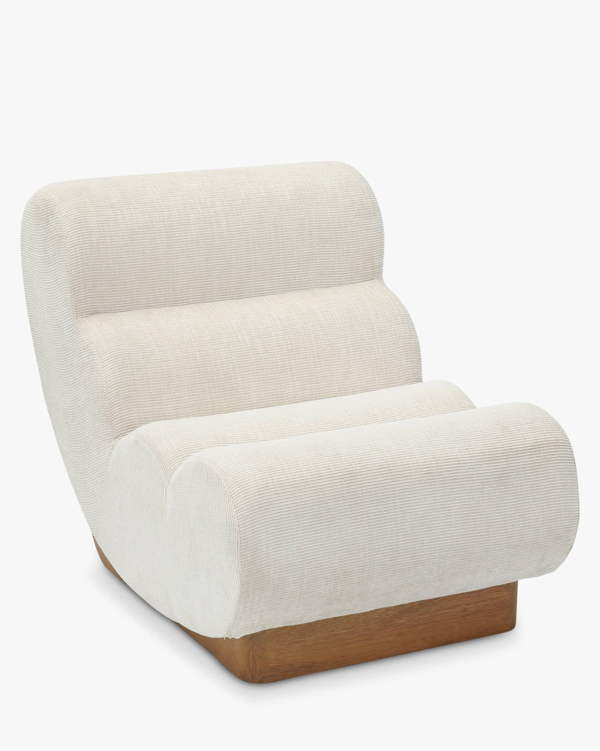 Fauteuil modulable Cozy - Tweed crème