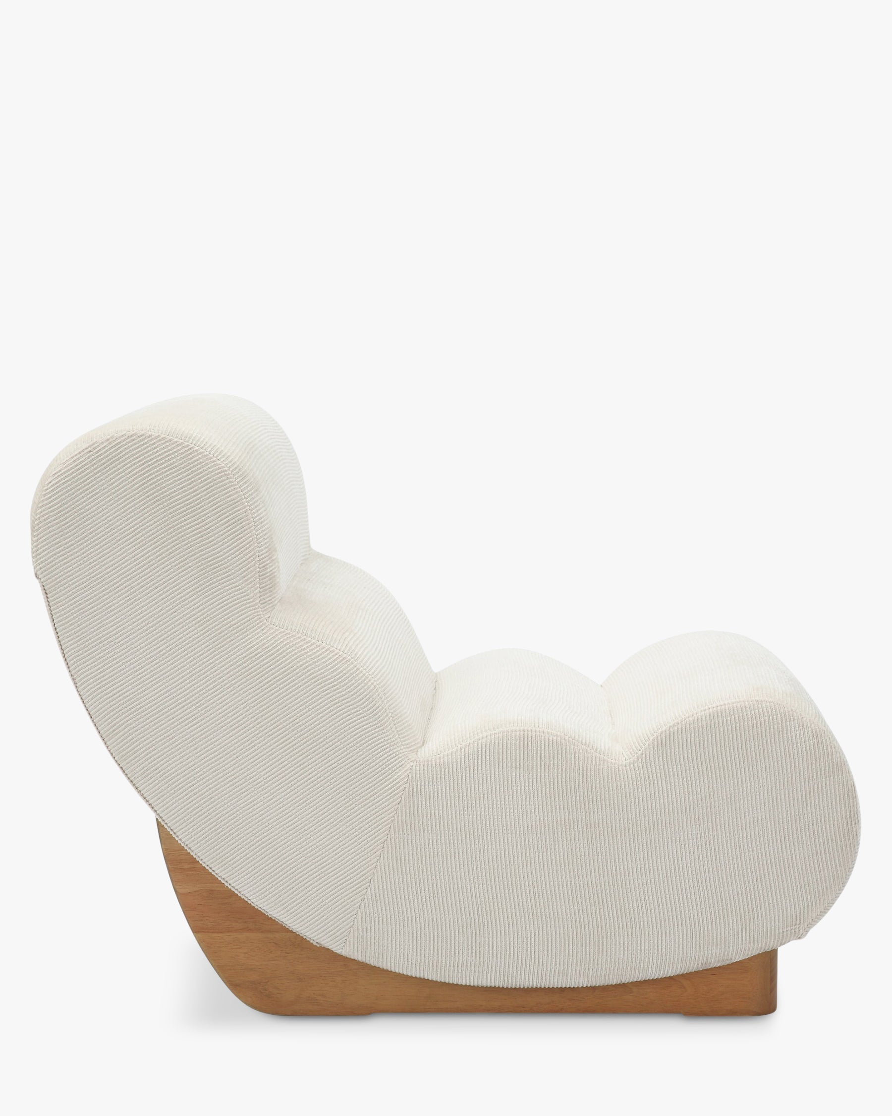 Fauteuil modulable Cozy - Tweed crème
