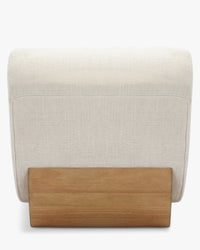 Fauteuil modulable Cozy - Tweed crème