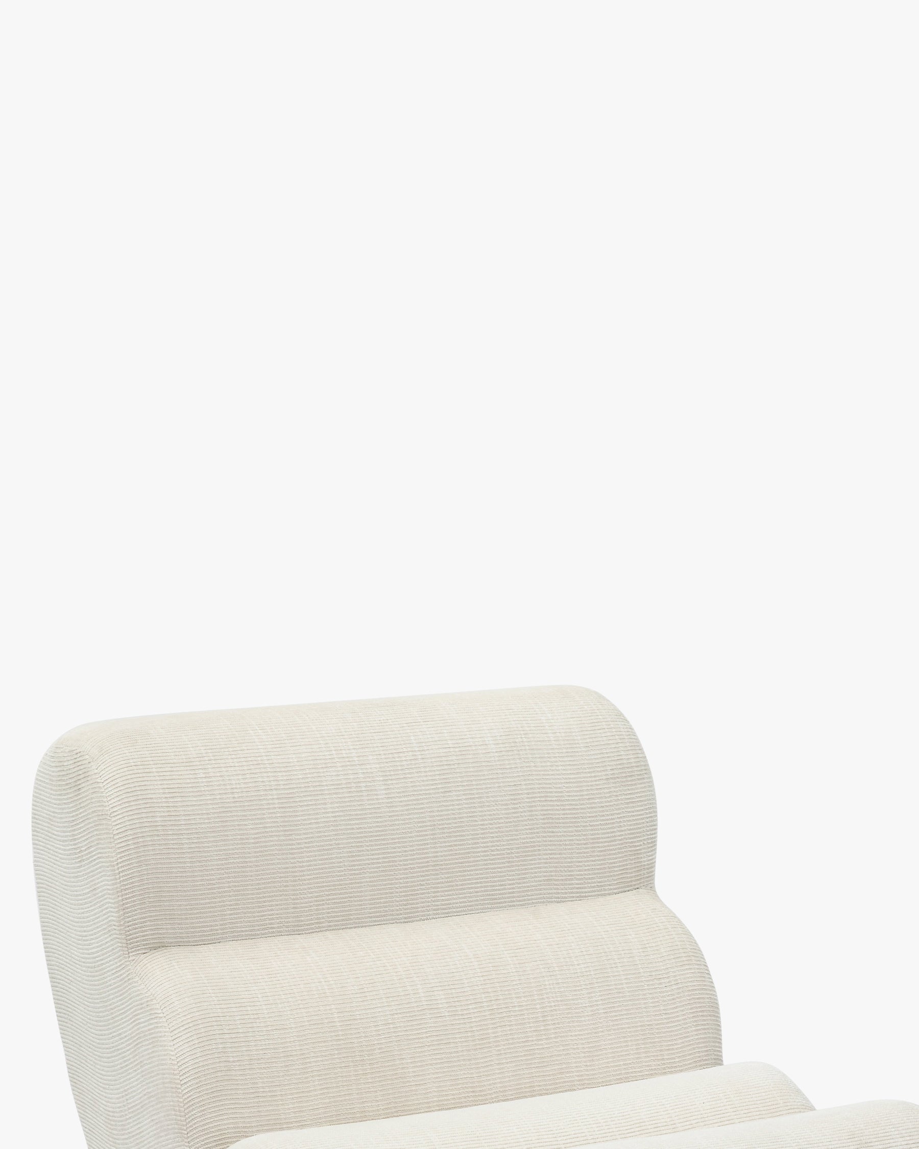 Fauteuil modulable Cozy - Tweed crème