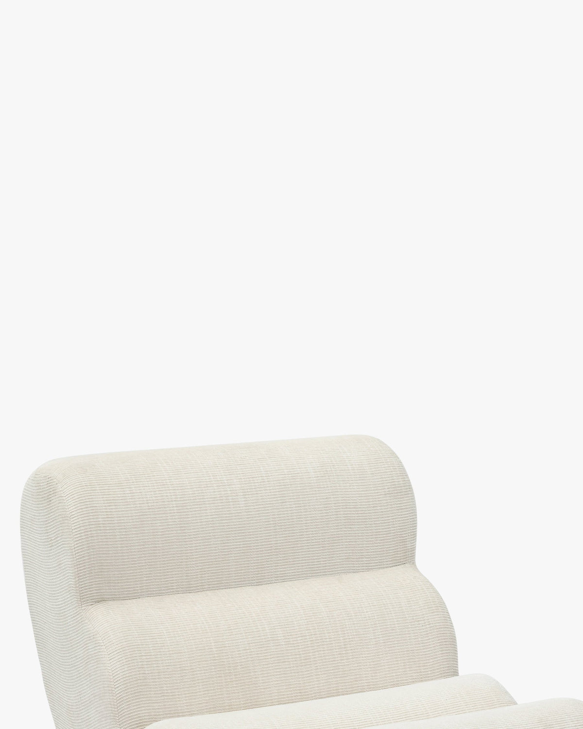 Fauteuil modulable Cozy - Tweed crème