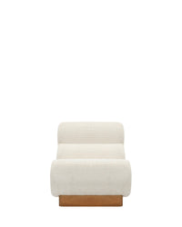 Fauteuil modulable Cozy - Tweed crème