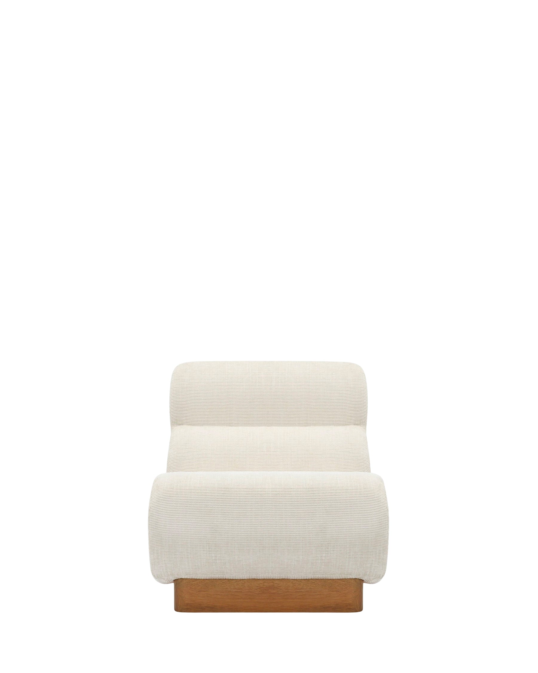 Fauteuil modulable Cozy - Tweed crème