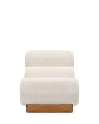 Fauteuil modulable Cozy - Tweed crème