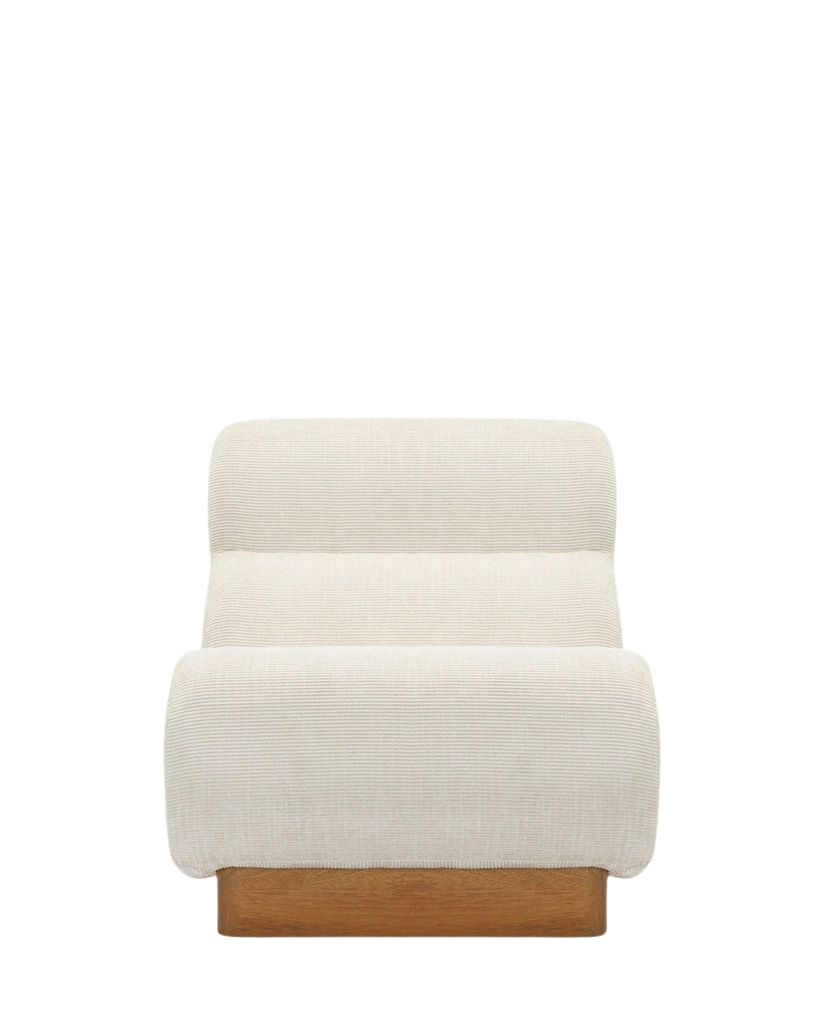 Fauteuil modulable Cozy - Tweed crème