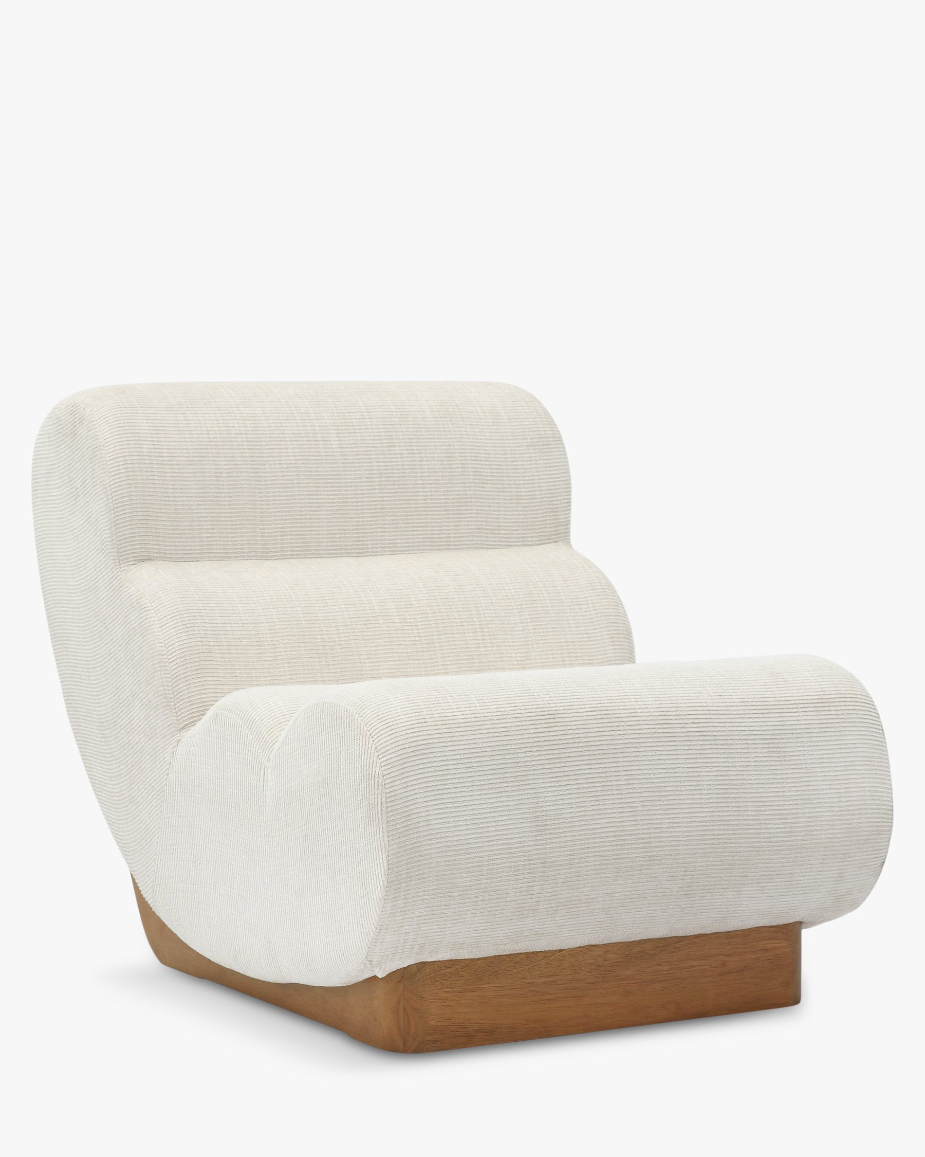 Fauteuil modulable Cozy - Tweed crème