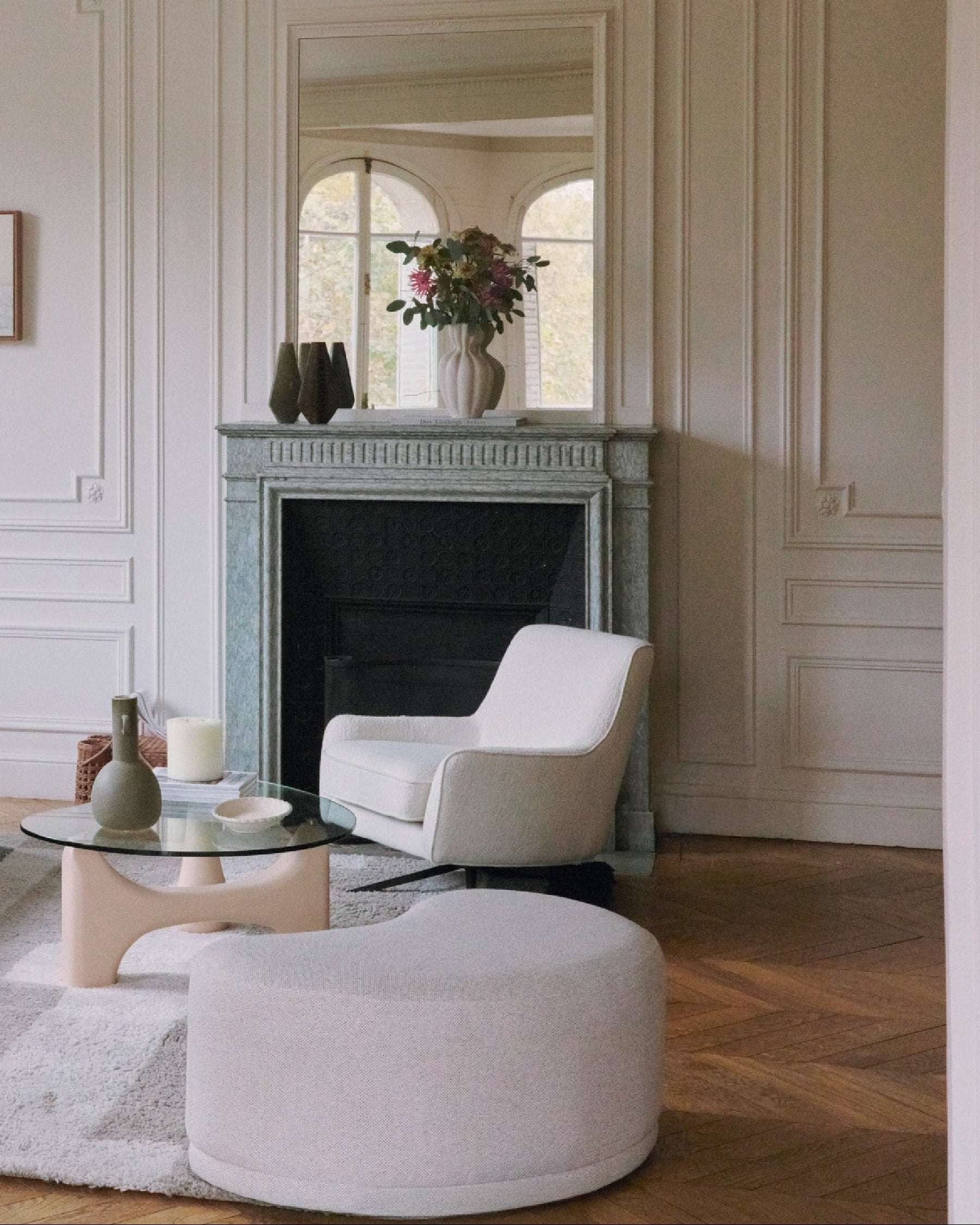 Fauteuil design pivotant Golden Gun - Vert kaki