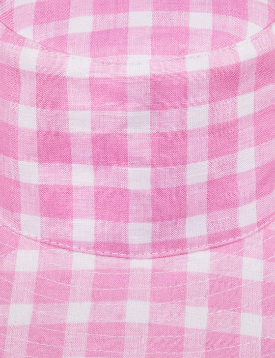 12qty RELIQUAT 35€ 0%  / Bob Andres en lin - Pink White