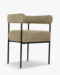 Chaise Arcade en tweed - Tweed taupe