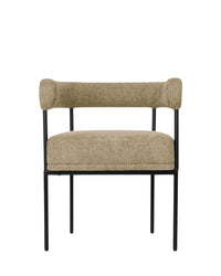 Chaise Arcade en tweed - Tweed taupe